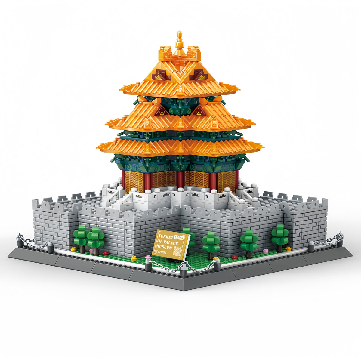 Turret Of Palace Museum Building Block set 1000/15000 pieces